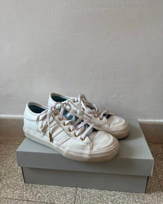 Adidas Silvas in pelle bianco 36.5 donna/bambino
