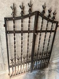 Cancello in ferro battuto