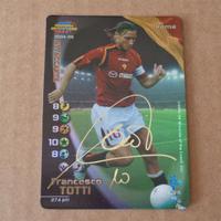 F. TOTTI CARD WIZARDS FOOTBALL CHAMPIONS 2004-05