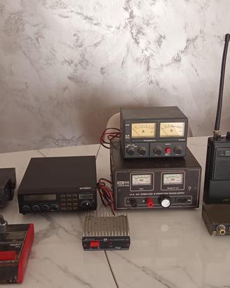 STAZIONE RADIO VINTAGE COMPLETA PROFESSIONALE