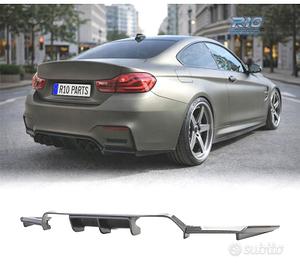 DIFFUSORE BMW F80 F82 F83 M4 CARBONIO DOPPIA