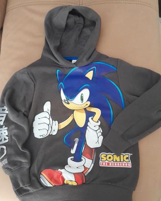 Felpa con cappuccio Sonic
