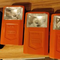 superpila m79  torcia elettrica a batteria vintage