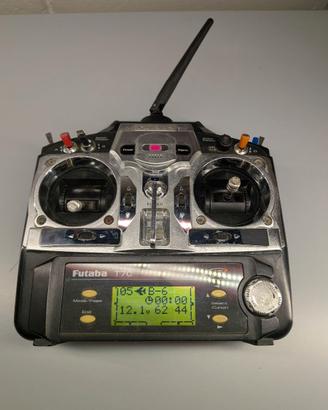 Radio Futaba T7C 2.4ghz FASST con rx R617FS