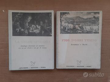 2 vecchi libri Colombo Editore Roma