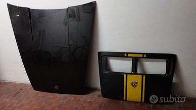 2cofani anteriore e posteriore Porsche anni 60 70