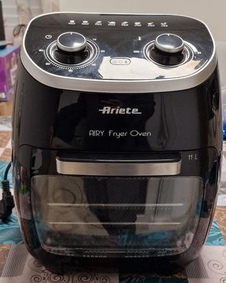 Friggitrice ad aria Ariete 11Lt + Girarrosto 
