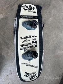 Tavola wakeboard e attacchi boots 37,5-42,5