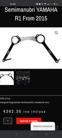 Regolatore Semimanubri Yamaha R1
