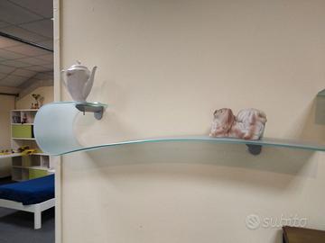 mensola in cristallo