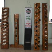 porta bottiglie rustico