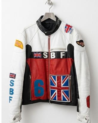 Giacca Moto Vintage Custom in Pelle- Hot Street