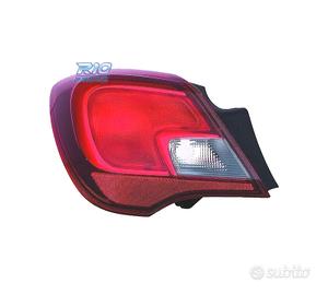 FANALE SINISTRO PER OPEL CORSA E 3P 15-19 BIANCO R