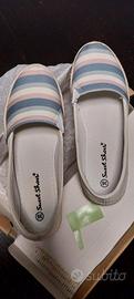 Espadrillas slip-on a righe Sweet Shoes 