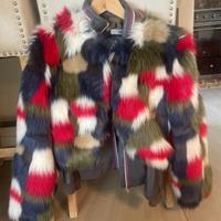 Giacca pelliccia sintetica