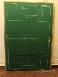 campo gioco Subbuteo montato su supporto rigido