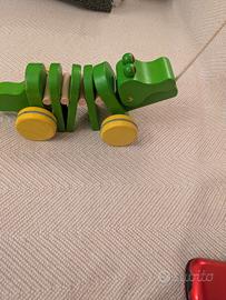 gioco legno coccodrillo