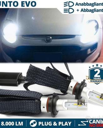 Kit Luci LED H4 Bianche per FIAT Punto Evo CANbus