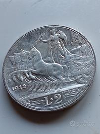 2 Lire 1912 quadriga veloce SPL