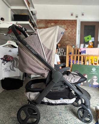 Duo chicco passeggino più navicella