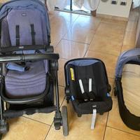 passeggino chicco trio