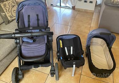 passeggino chicco trio