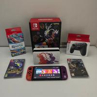 Nintendo switch oled pokemon + giochi e accessori