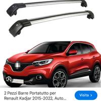 Barre porta tutto originali Renault Kadjar