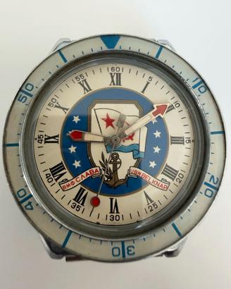 Orologio Slava USSR Marina Militare Vintage 80