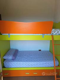 Letto a castello per bambini