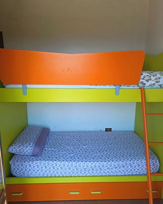 Letto a castello per bambini