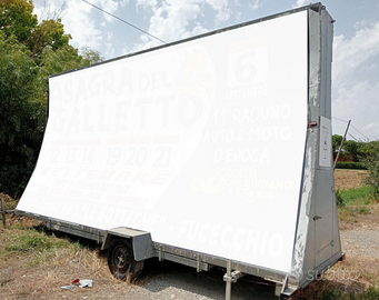 Carrello Vela Pubblicitario 6x3