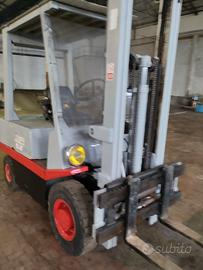 Muletto - Carrello elevatore Fiat OM - 25 Quintali