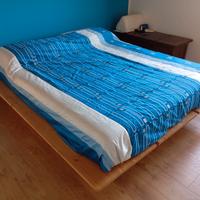 Letto matrimoniale artigianale extra large