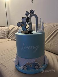 Torta scenografica Topolino fast one