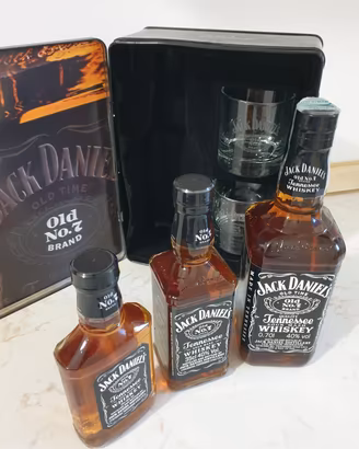 Lotto Jack Daniel's Gift Set Latta Raro UK Import 