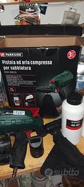 Pistola per sabbiatura PARKISIDE aria compressa 