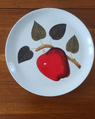 Piatto decorato a mano Mancioli