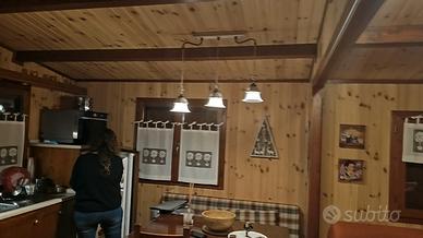 Lampadari e applique vintage, rustici, montagna