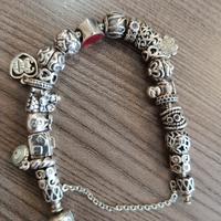 💎 Bracciale Pandora originale con 16 charm autent