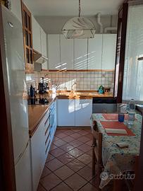 Cucina legno massello bianco