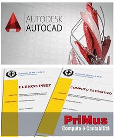 Disegni e Computi (Autocad e Primus)