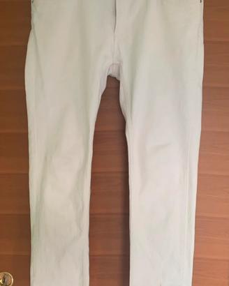 Jeans bianchi piazza italia tg 50