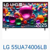 LG Smart TV 55UA74006LB SIGILLATA