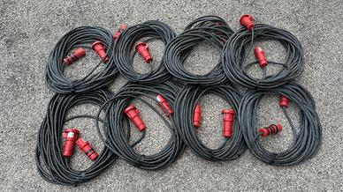 N.08 Cavi Motore 4 poli (4 x 2,5) 25 mt