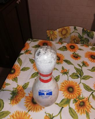 birillo regolamentare da bowling vintage 