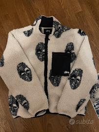 Stüssy Mask Jacquard Sherpa Fleece Jacket