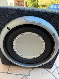 SUBEOOFER 10” ROKFORD INCASSATO REFLEX