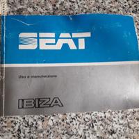 Libretto uso manuenzione Seat Ibiza