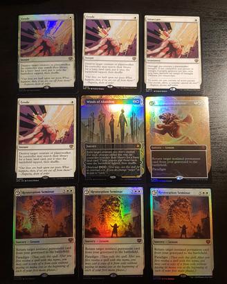 Carte di Magic the Gathering 102 bianco
